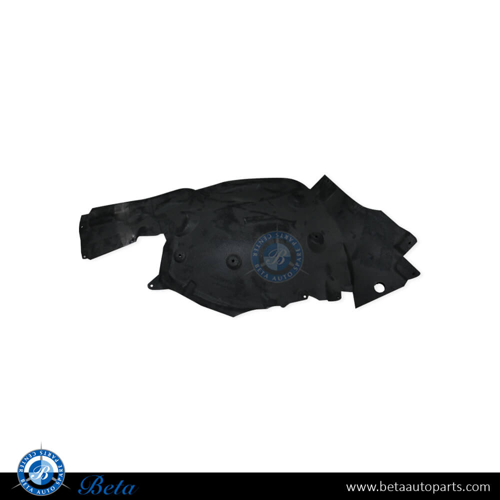 Right Side Front Wheel Fender Liner - Rear Half for BMW 5 Series F10 2010-2013 models, Part Number 51717186724 Right Side Front Wheel Fender Liner - Rear Half for BMW 5 Series F10 2010-2013 models, Part Number 51717186724